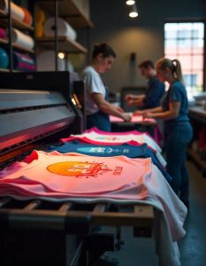 custom t-shirt printing Orange County