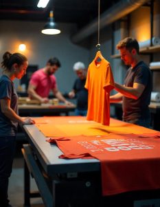 custom t-shirt printing Orange County
