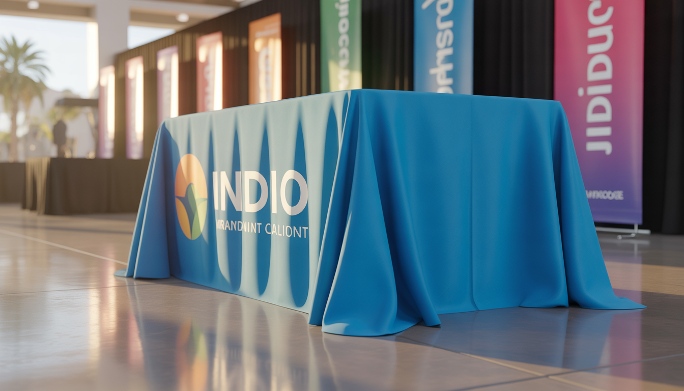 Showcase Your Brand With Trade Show Tablecloths in Indio, C